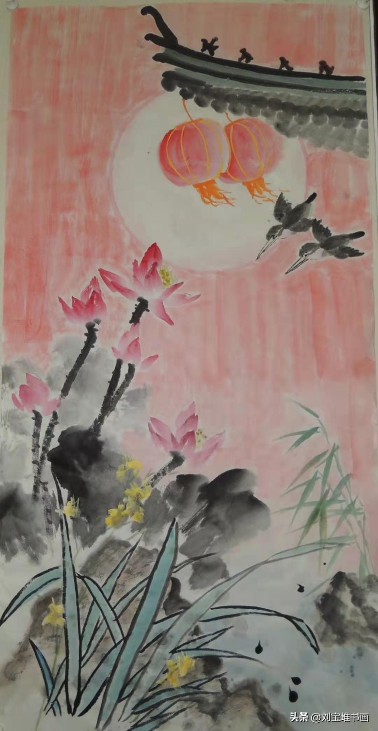 画荷花 如何让AI助一臂之力